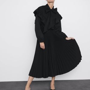 ZARA PLEATED SKIRT